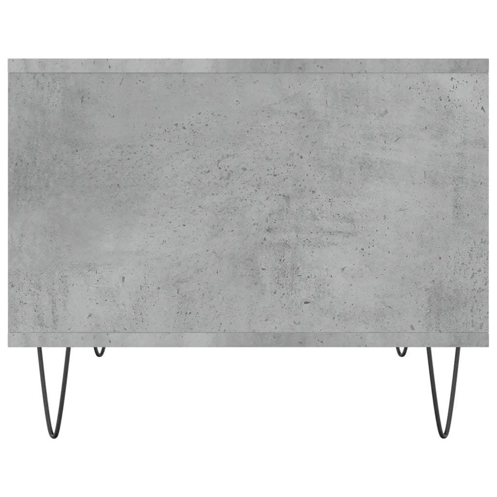 Tavolino da salotto | Tavolino da caff¨¨ | Tavolino da Soggiorno Grigio Cemento 60x50x40cm Legno Multistrato
