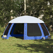 vidaXL Tenda da piscina con Patta Rimovibile&Pareti in Rete 612x612 cm