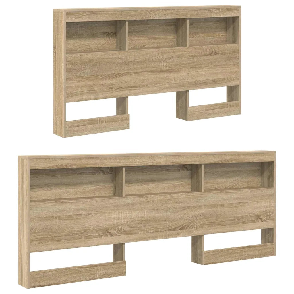 Testiera | Testata contenitore Rovere Sonoma 140 cm Legno multistrato