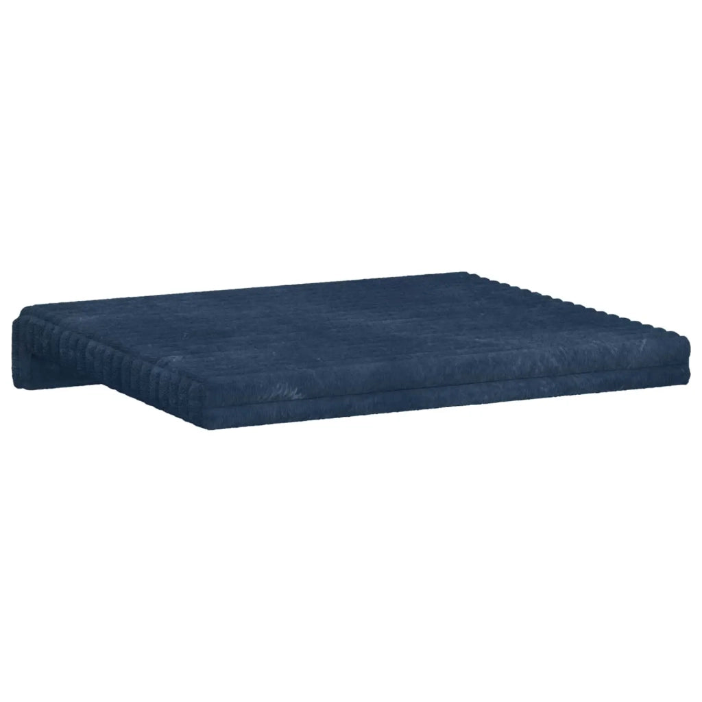 Cuscino per panchina 4 pcs Corduroy Morbido Blu navy 42043146