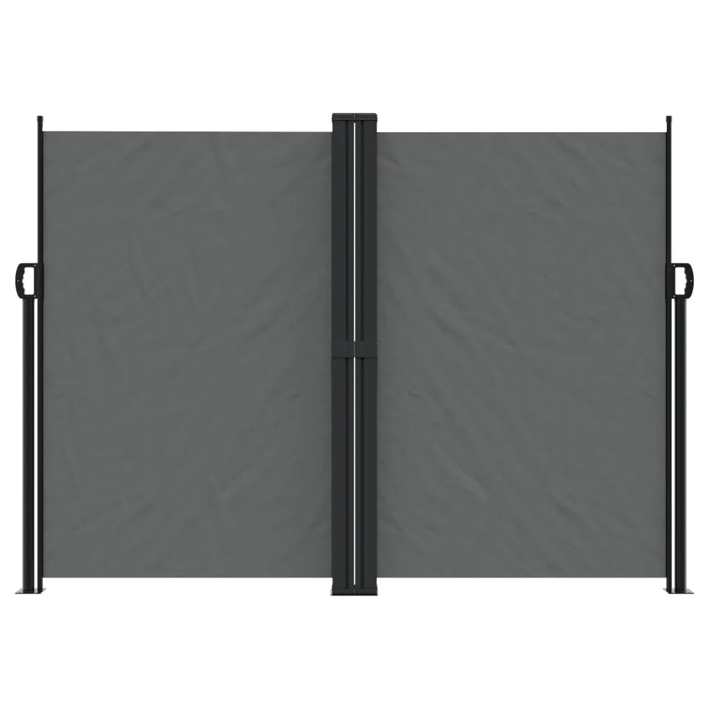 Tenda da Sole Laterale Retrattile-Tenda parasole per balcone Antracite 180x1200 cm 739071