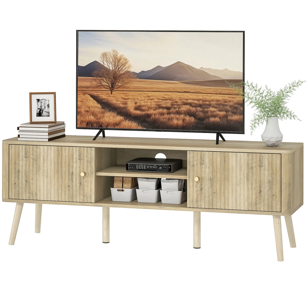 Mobile TV fino a 65 pollici ¨C zephmum ¨C quercia 140x35x49