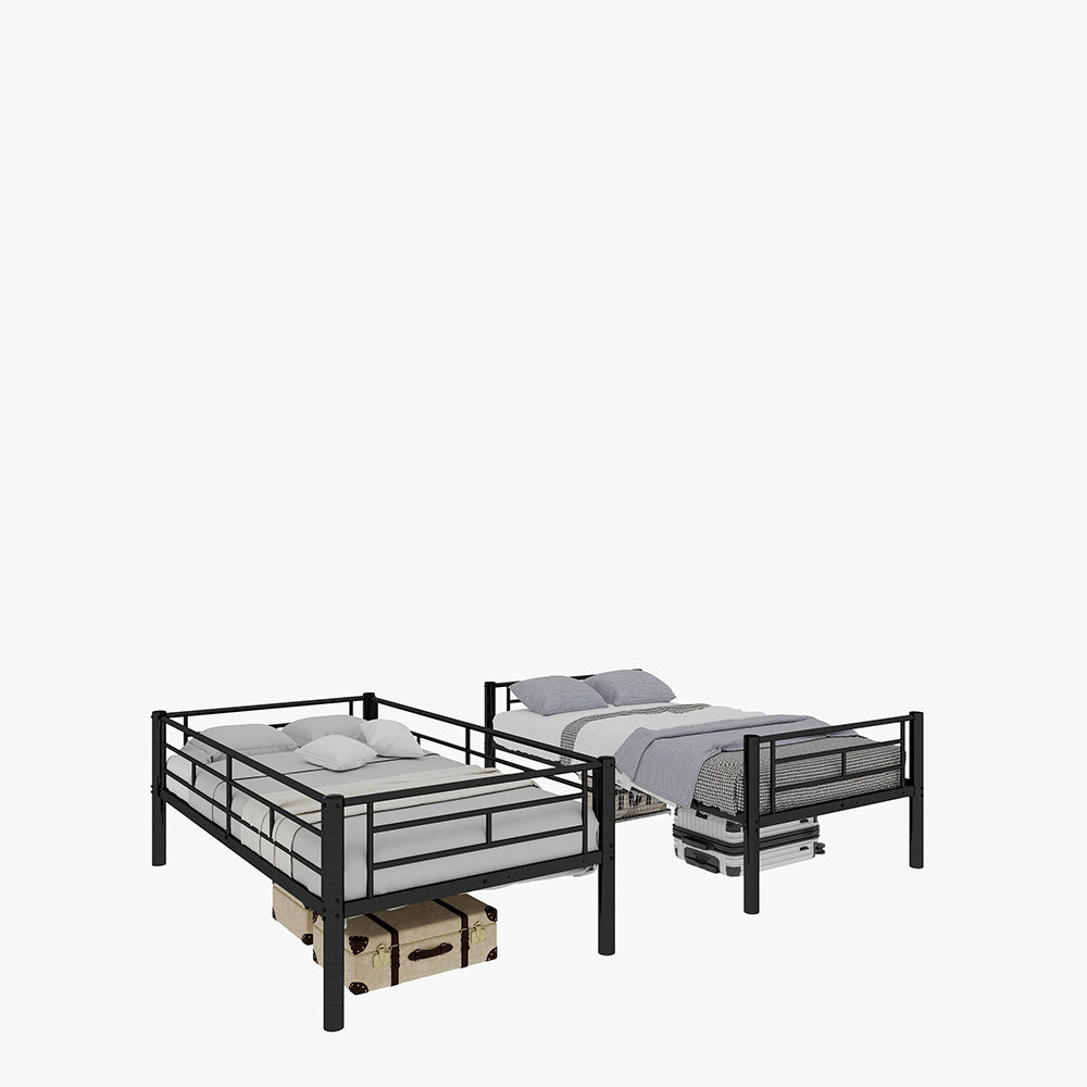 Letto metallico Twin su Twin - Xylo - convertibile in 2 letti, per bambini