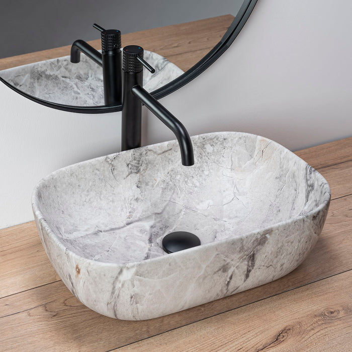 Lavabo Da Appoggio Rea Livia Stone