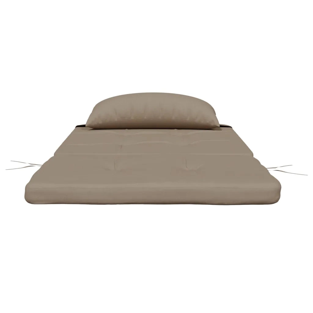 Cuscini per Sedia Adirondack 2 pz Tortora in Tessuto Oxford 361838