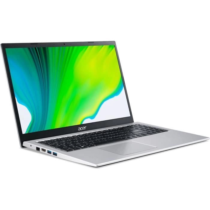 Acer Laptop - Aspire 1 A115-32-C1M9 - Windows 11 - 15.6 HD - Intel Celeron N4500 - 4 GB RAM - 128 GB eMMC - Durata della batteria 8 ore - AZERTY