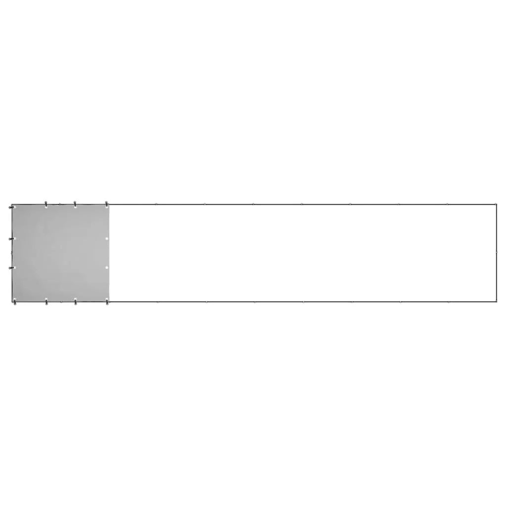 Recinto per animali da esterno per cani 6,05 m² 110 cm acciaio nero 02_0000546