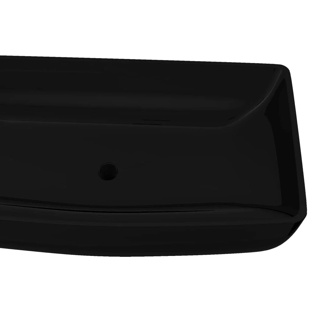 Lavandino da bagno rettangolare in ceramica nero 02_0002498