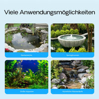 Pompa da laghetto CTF-8000 SuperECO 8000l/h 70W per circolazione e filtrazione acqua