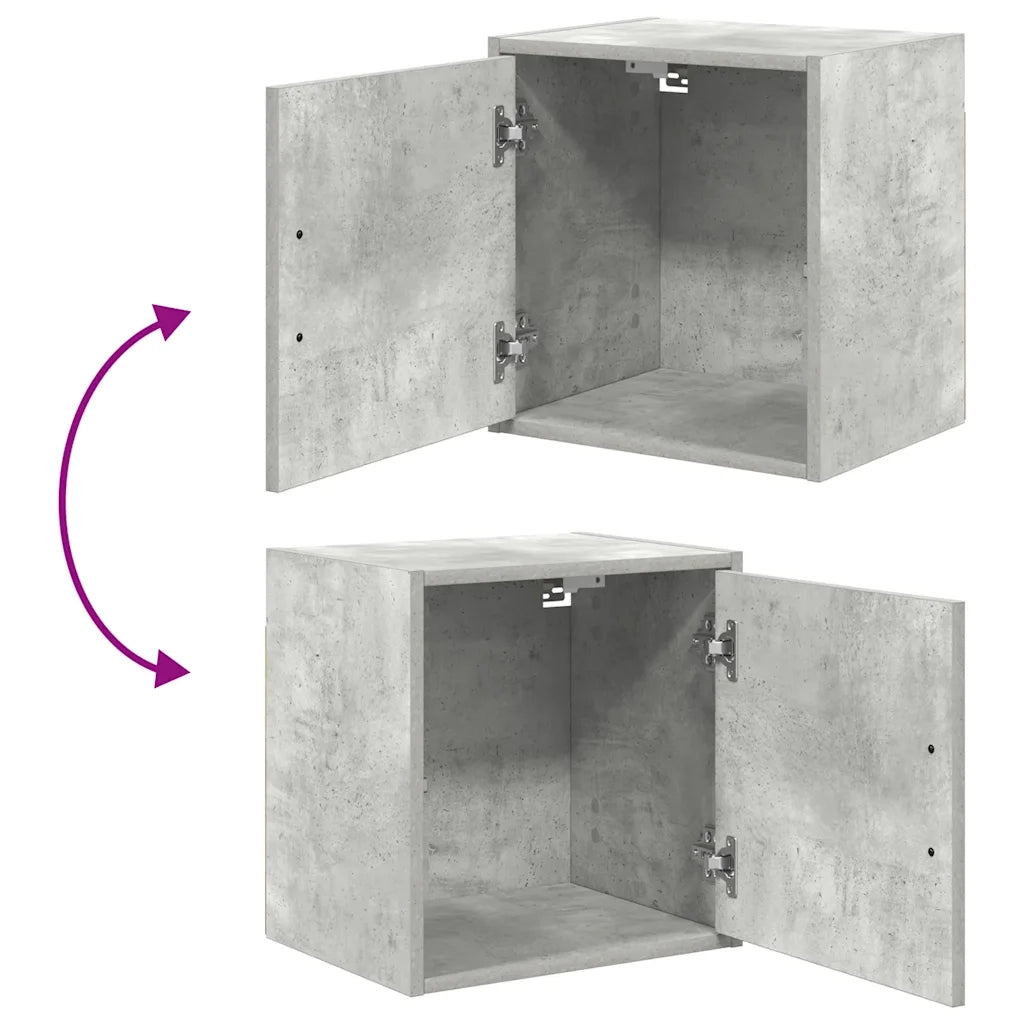 Pensile per Garage Grigio Cemento in Legno Multistrato CFW9343854