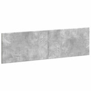 Testiera da Muro BREDA Grigio Cemento Legno ingegnerizzato 897598