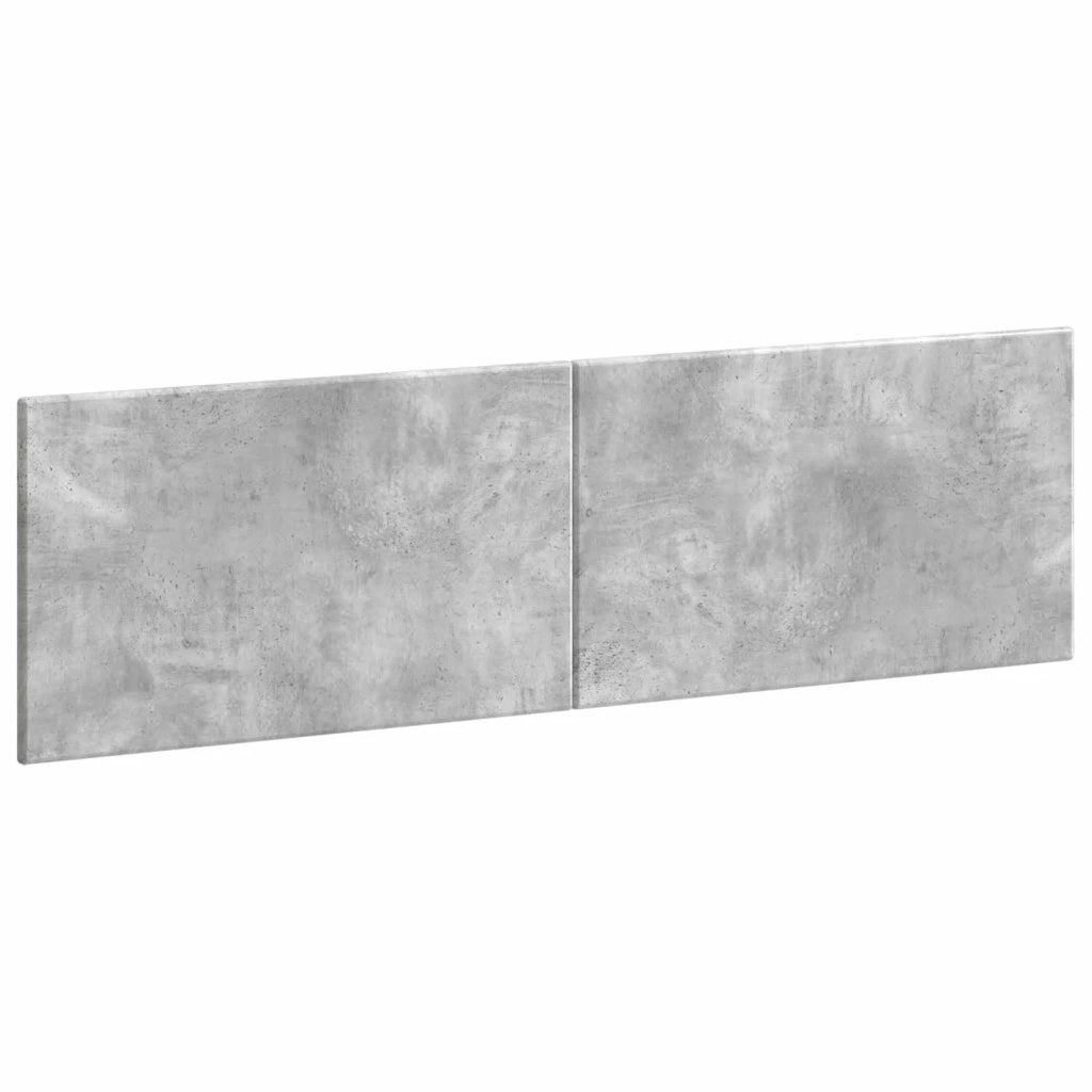 Testiera da Muro BREDA Grigio Cemento Legno ingegnerizzato 897598