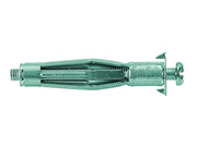 TASSELLO IN METALLO ZINCATO HM - S PER CARTONGESSO- - ø foro mm.10x71 vite mm.5x71 - 50 pezzi FISCHER