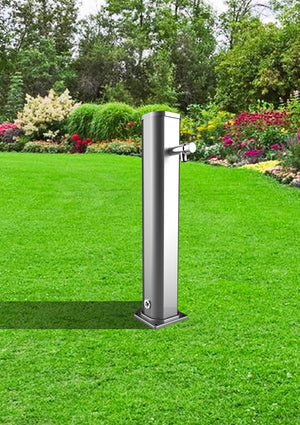 Fontana Lavapiedi da Giardino con Rubinetto Temporizzato Arkema Jolly Verde