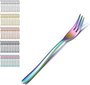 12 forchette dessert 15.6cm - acciaio inossidabile - forchette per torta - forchette per tè - forchette per frutta - forchette per dolci - lavabili in lavastoviglie