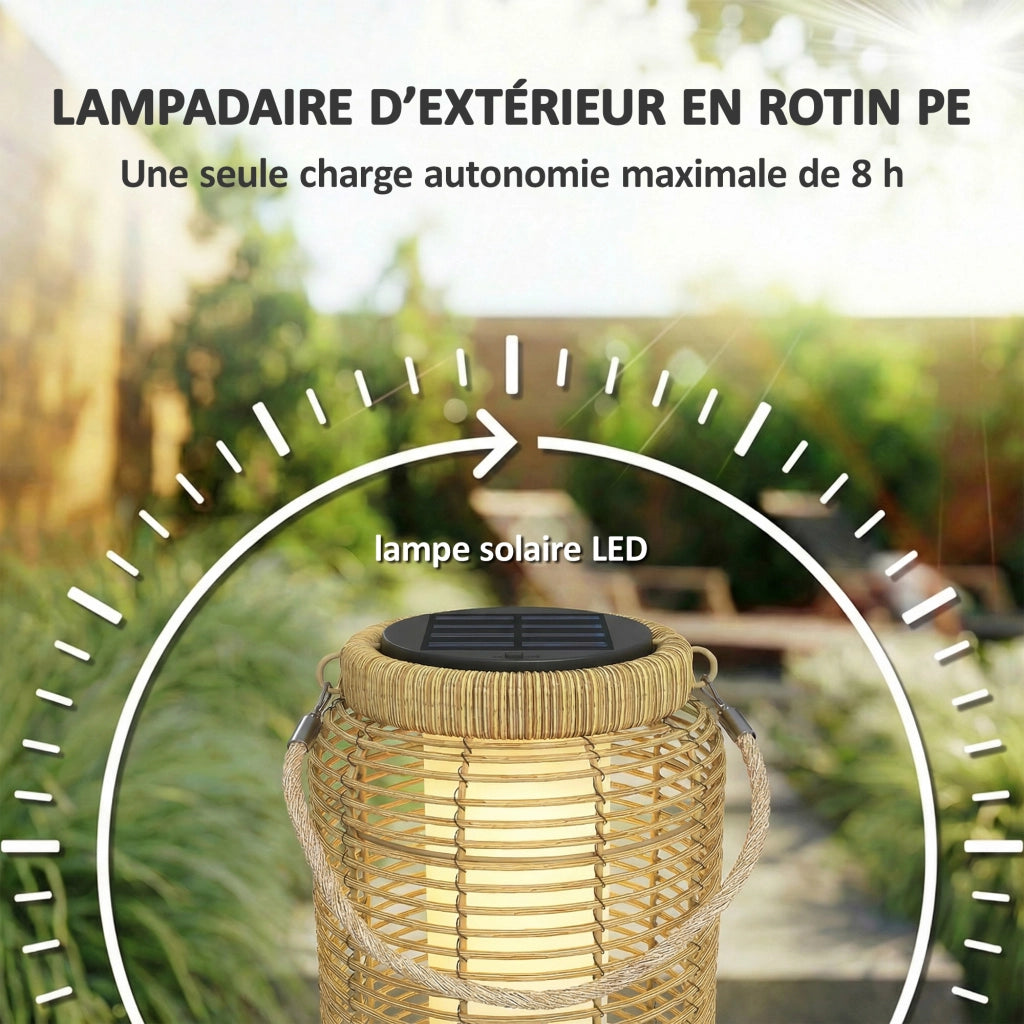 Lampada da Giardino Solare ¨C zephmum ¨C Sable 2 Pezzi