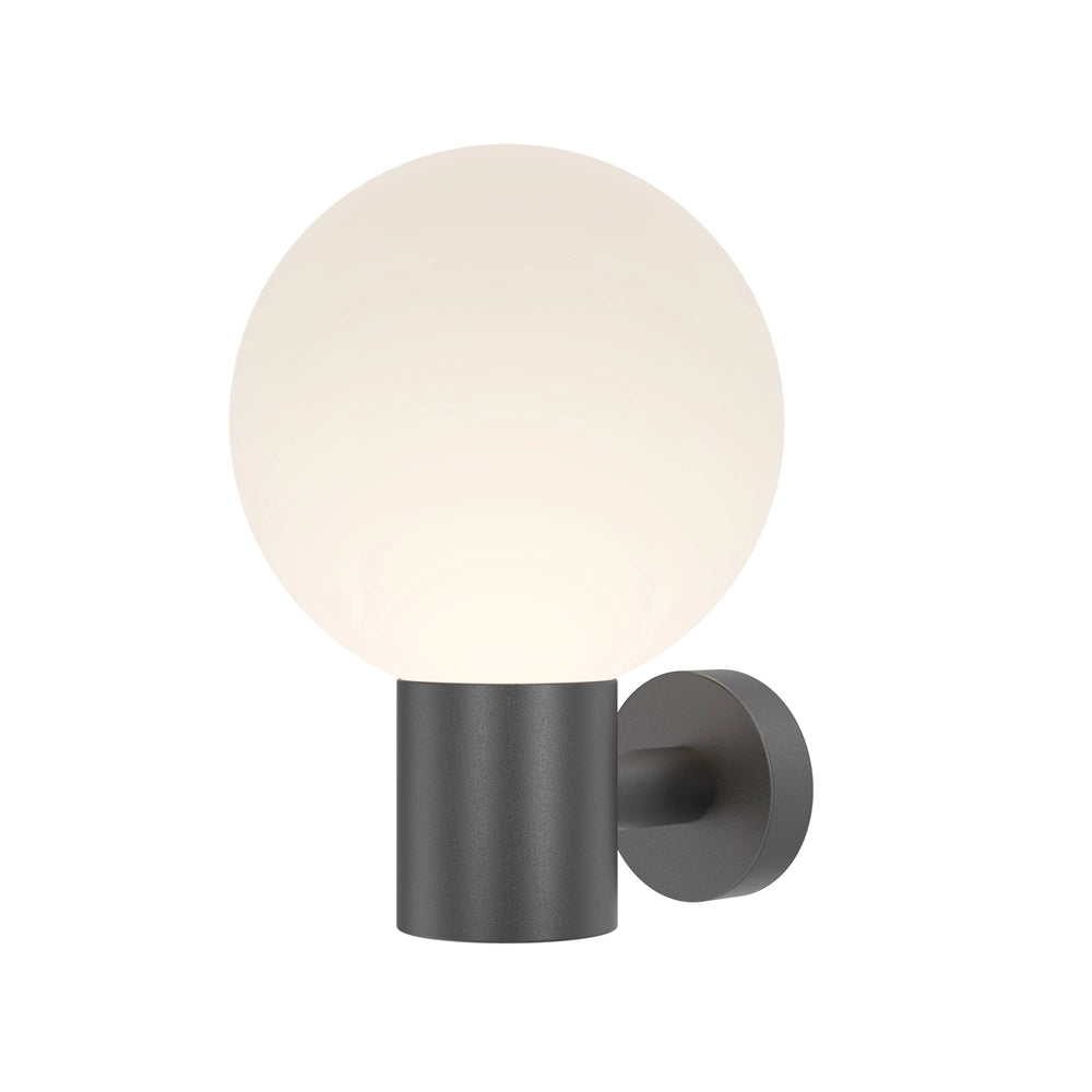 Maytoni applique esterna Bold nero/bianco IP54 E27 60W