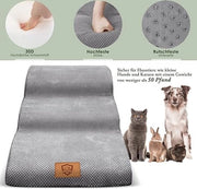 Trappolo per cani e gatti per letto, divano, schiuma alta densità, lavabile, dimensioni 44 x 30 x 28 cm;