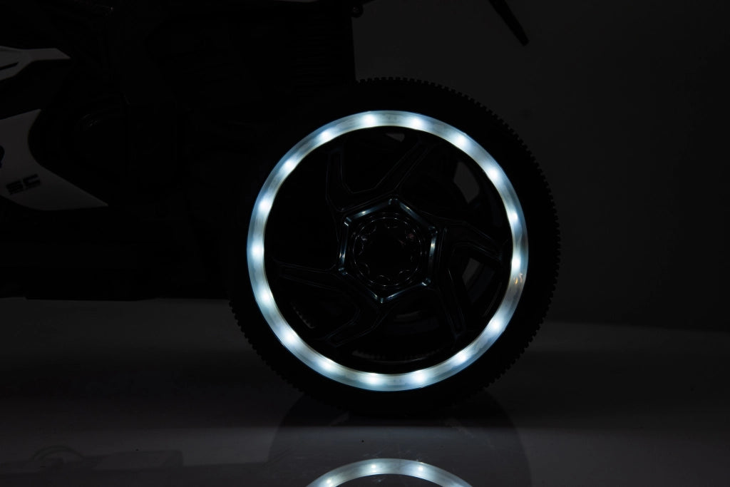 Moto Elettrica Bambini con Pedale e Luci ¨C zephmum ¨C Rosso