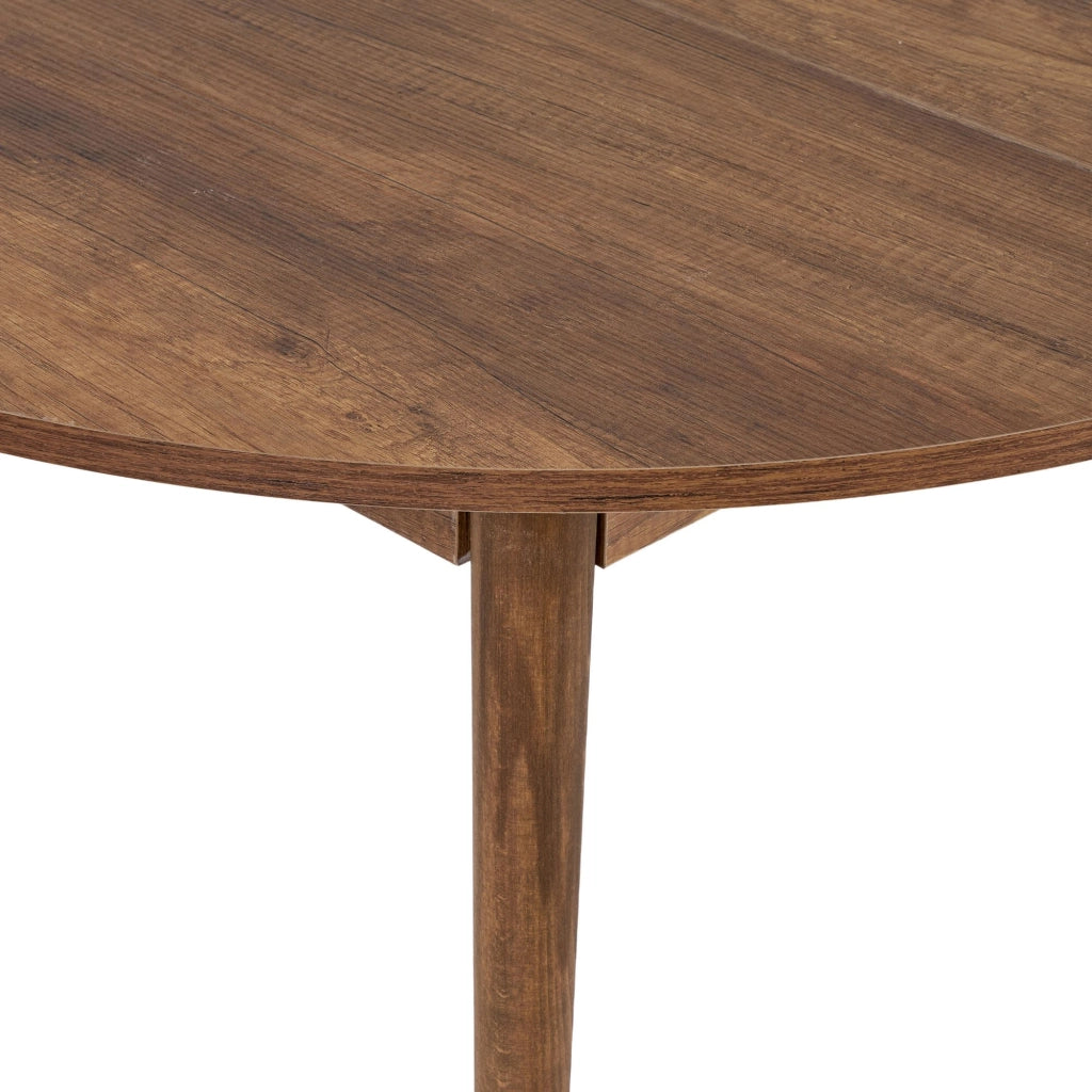 Bee, Tavolo Allungabile Allungabile, 100x100x75h cm Marrone Noce