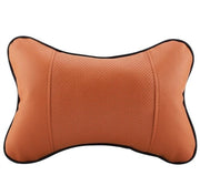 Cuscino di sostegno per la testa - Rilassante - Cuscino per il collo - Auto Cuscino di sostegno per la testa - Pelle sintetica - 25x16x7cm - Rilassamento per la fatica