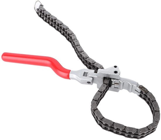 Chiave per filtri 520 mm - a catena - regolabile - ergonomico - attrezzo per la riparazione di automobili - adatto per filtri 60-160 mm - chiave per filtri