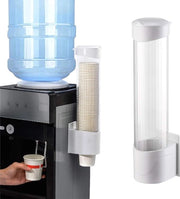 Dispensatore di bicchieri a muro - contenitore per bicchieri di cartone - dispensatore di bicchieri di carta/plastica - 50-70 bicchieri - materiale ABS/PC duraturo - 37,5 cm di lunghezza