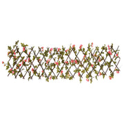 Traliccio Edera Artificiale Espandibile Rosa Scuro 180x20 cm CFW3523911
