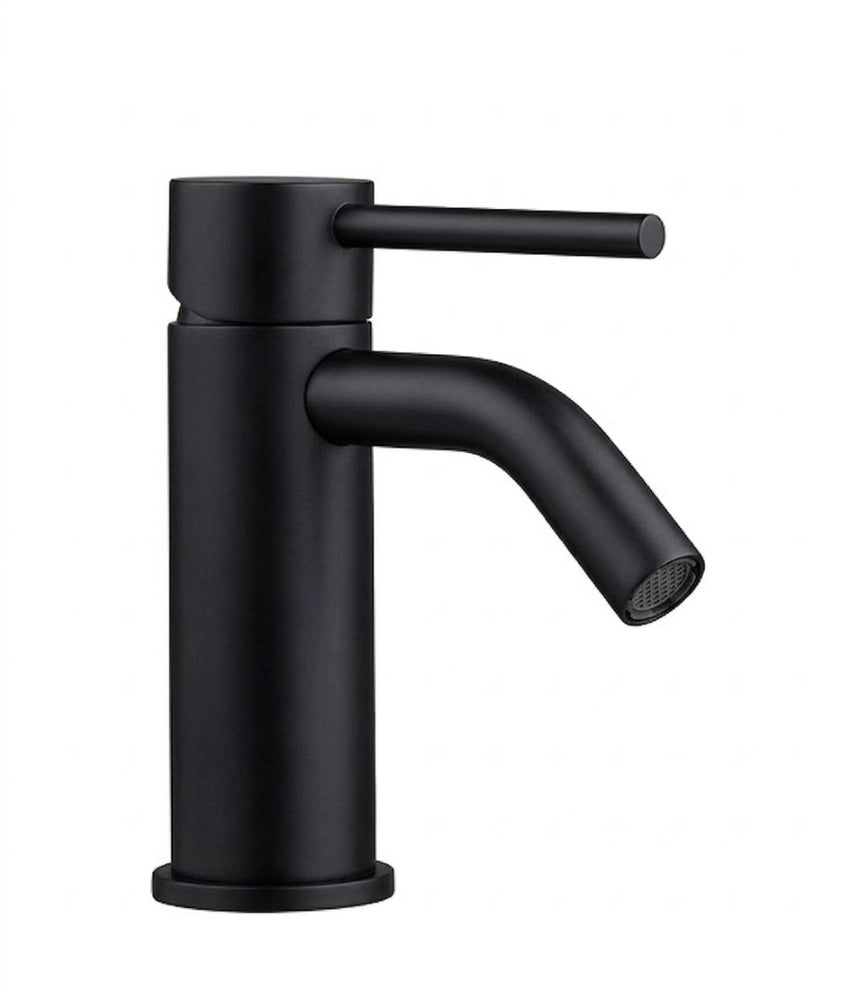 THIN Miscelatore bidet AISI 316 total black senza piletta Testori