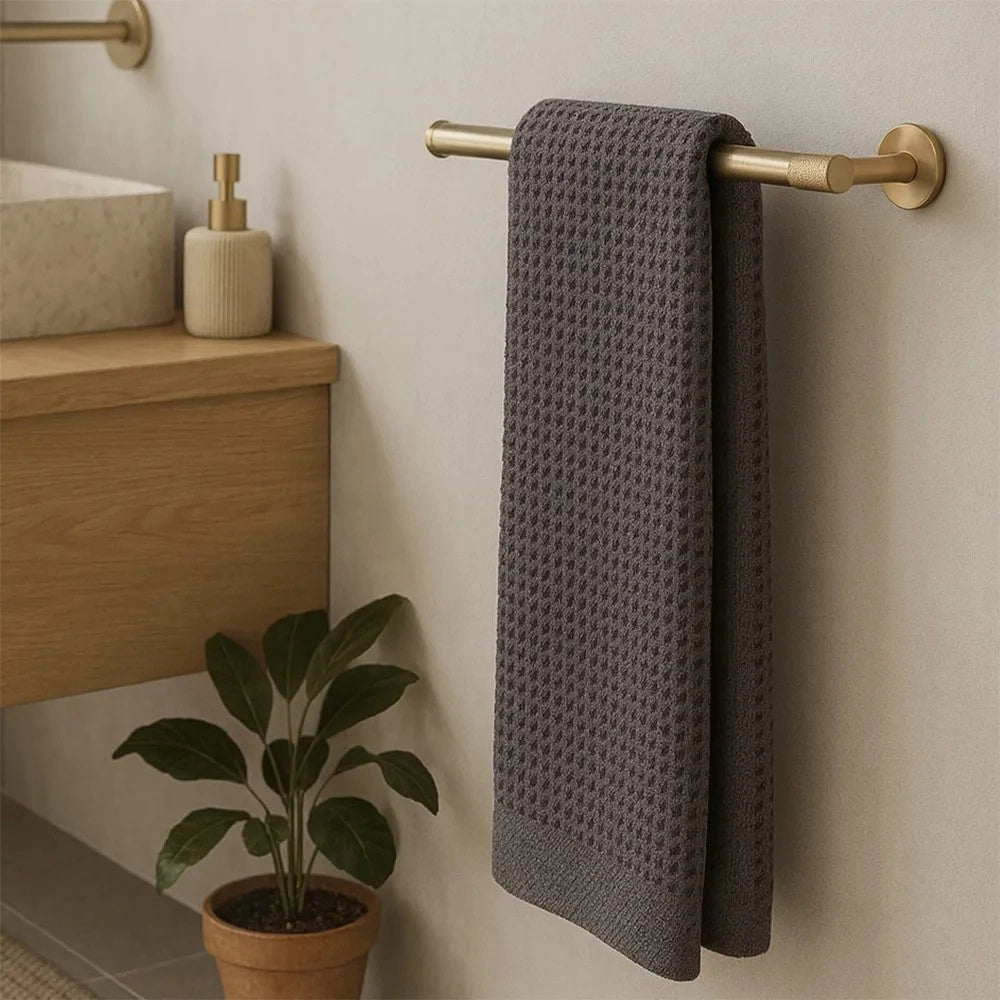 Portasciugamano Da Bagno 6610a Modern Brush Gold