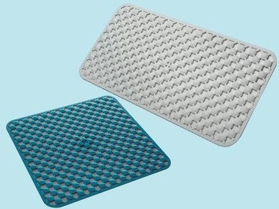 TAPPETO ANTISCIVOLO PER DOCCIA E VASCA DA BAGNO CM.53X53 O 36X71