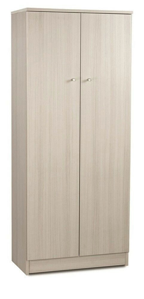 Mobile Multiuso a 2 ante e 2 Ripiani interni H105 L62 P34 Cm colore Eucalipto 168k Sarmog
