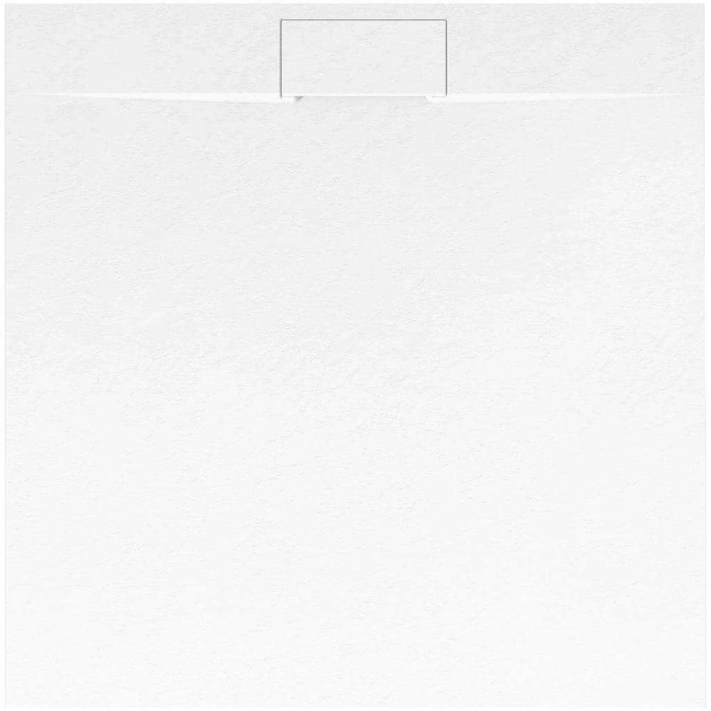 Piatto Doccia Bazalt White 90x90