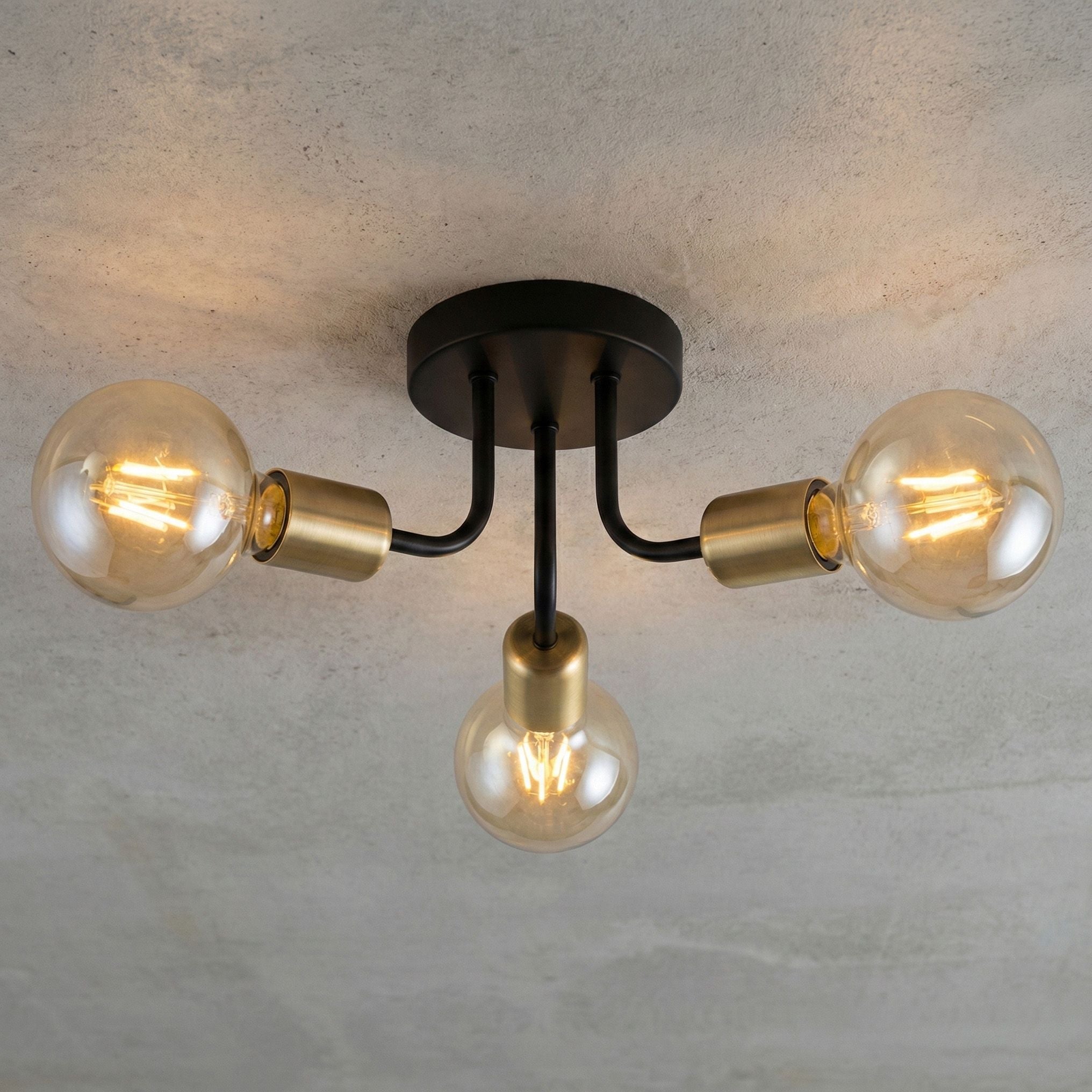 Lampada APP1117-3C Black Gold