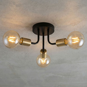Lampada APP1117-3C Black Gold