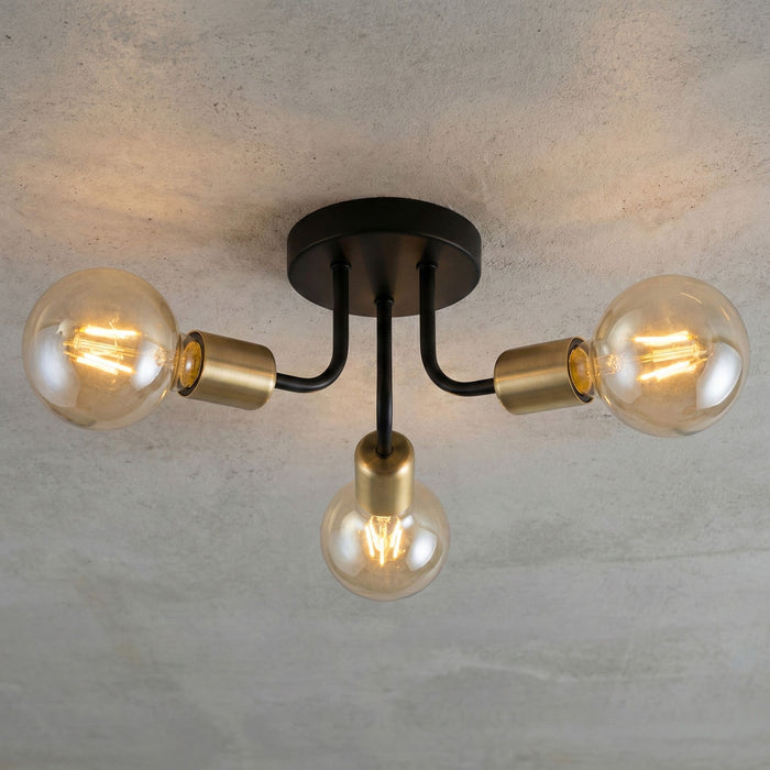 Lampada APP1117-3C Black Gold