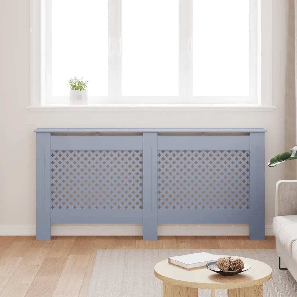 Copertura per Radiatore Antracite 172x19x81 cm in MDF cod mxl 66151