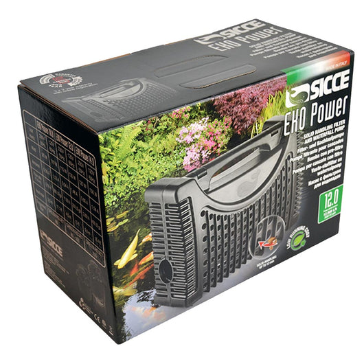 Sicce eko power 10.0 filtro con pompa per laghetti e cascate 9.100 litri/h