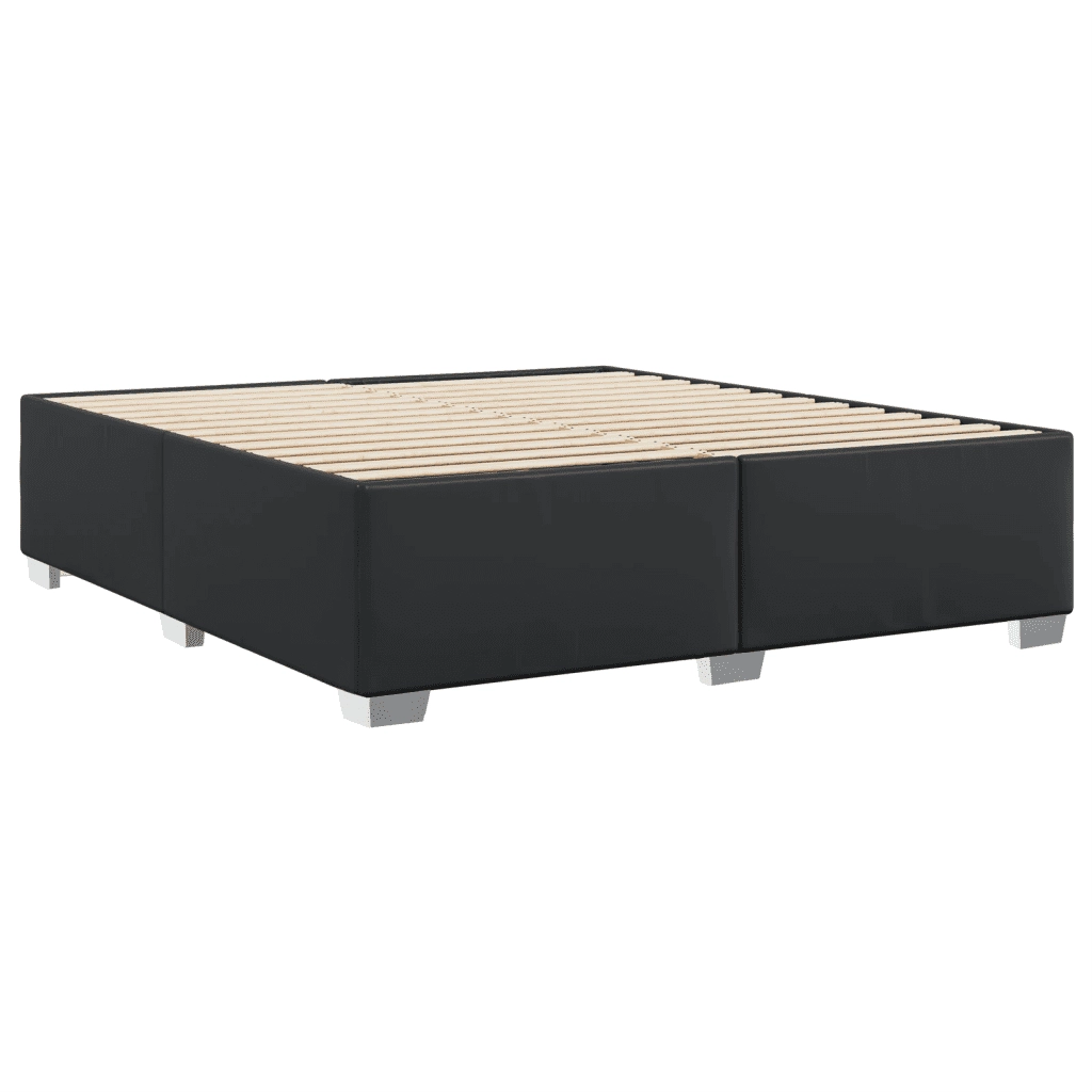 Giroletto Nero 180x200 cm in Similpelle 3284568