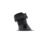 Pulcom Faretto LED da Incasso Asimmetrico 8W 38º con Tecnologia Switch CCT 2700K/3200K/4000K Finitura Nero Opaco per Illuminazione d'Interni