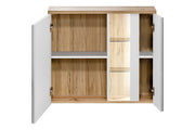Mobile con specchio 80 cm 2 ante Bahama White 80 x 70 x 20 cm
