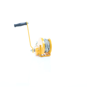 Verricello manuale 540 kg 10 m rapporto di trasmissione 4.2:1 argano a fune