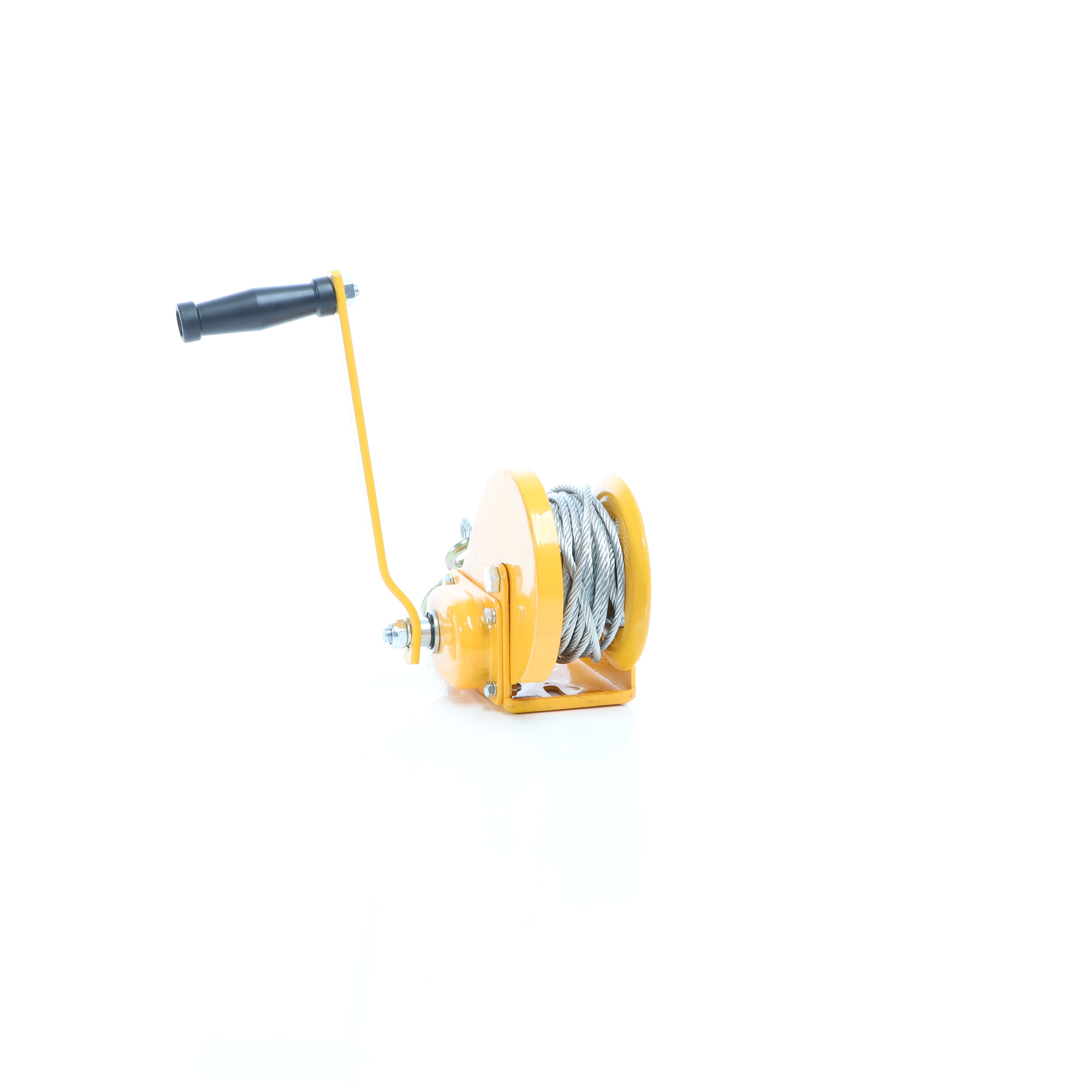 Verricello manuale 540 kg 10 m rapporto di trasmissione 4.2:1 argano a fune