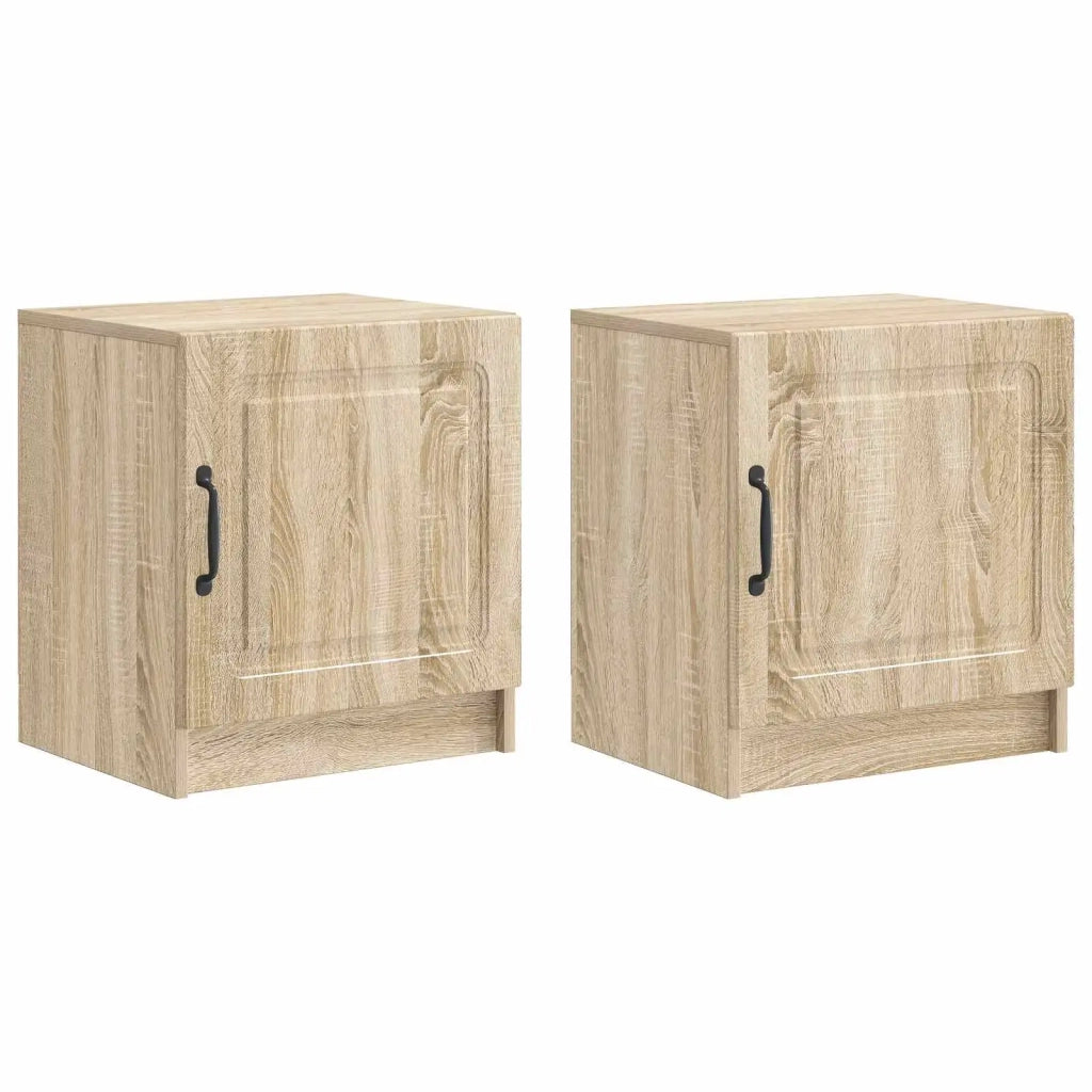 Armadio da Notte 2 pcs Rovere Sonoma 43 x 34,5 x 47 cm 895720