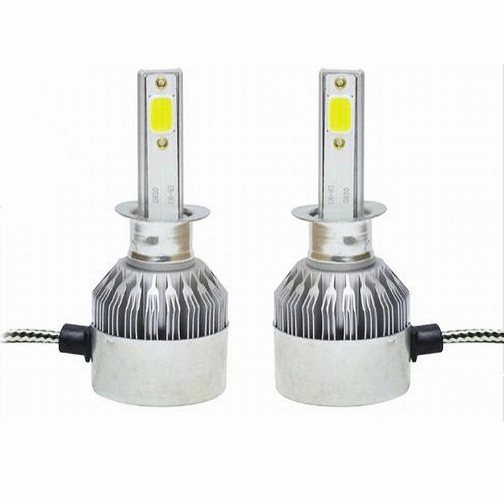 Trade Shop - Led Auto E Moto Lampade Fari Maxtech H1 C6 Kit Lampadine 36w Luce Bianca 6000k -