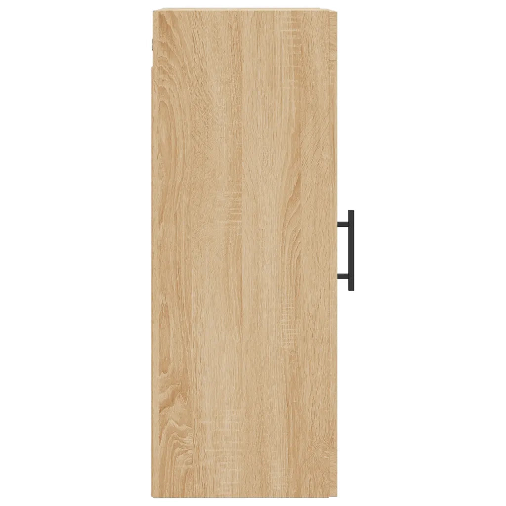 vidaXL Mobile a Parete Rovere Sonoma 34,5x34x90 cm