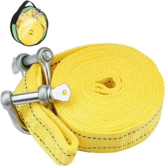 Cavo di sicurezza universale - 4 Metri, 5 Ton - U-Gespeno - Telaio a vite - Cavo di soccorso - Veicoli a motore