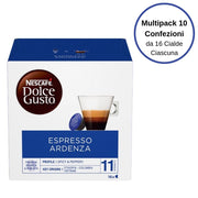 Nescafe' dolce gusto espresso ardenza caffe' in capsule multipack 10 confezioni da 16 capsule ciascuna