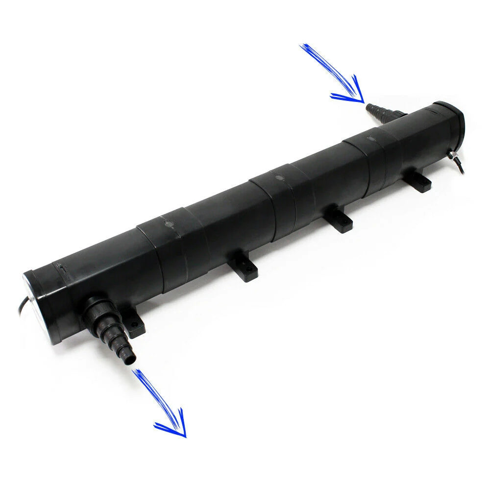 Chiarificatore sterilizzatore con lampada UVC da 72 watt per stagni e piscine con filtro 16_0001529