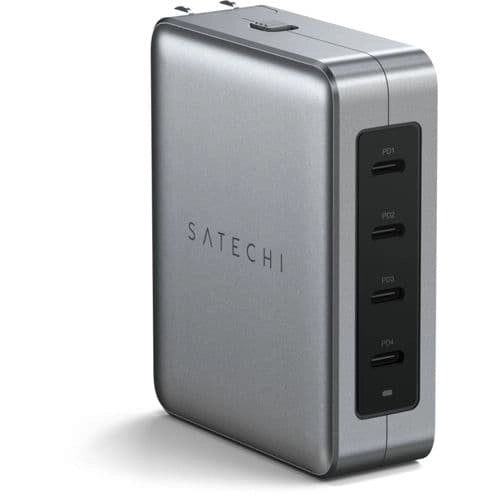 Satechi 145W USB-C 4-Port GaN caricabatt. da viaggio